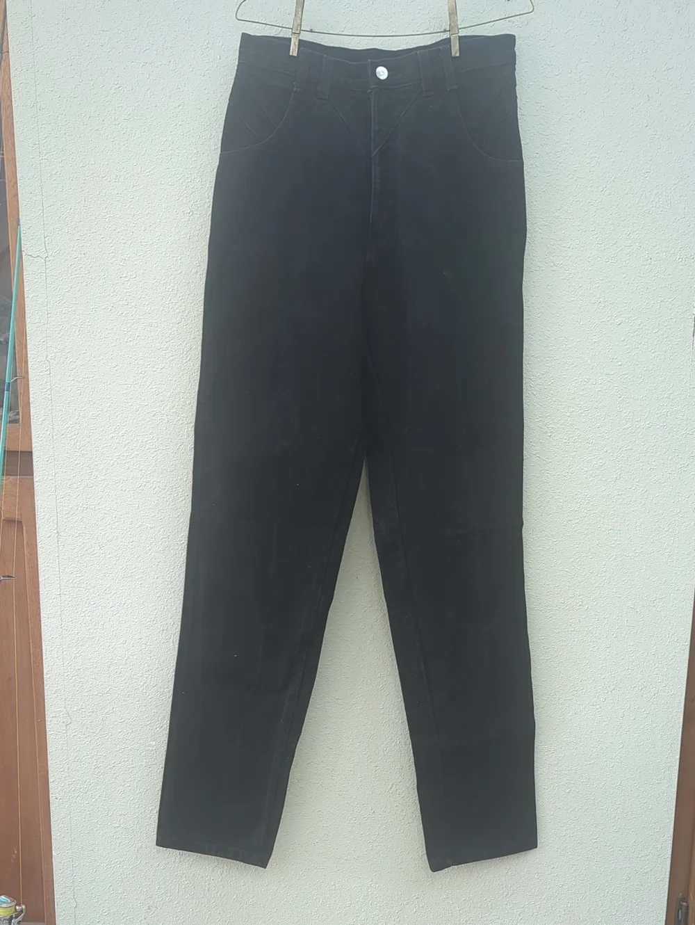 Wrangler Women's Black Straight Jeans 11/12 X 30
